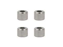Jeep TJ OEM Anti-Theft Door Nuts 97-06 Wrangler TJ Polished Silver Kentrol
