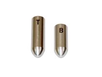 Jeep TJ/JK Door Alignment Pins 97-18 Wrangler TJ/JK Polished Silver Kentrol