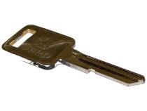 Ignition Key Blank for Select Jeep YJ, CJ-5, CJ-7, CJ-8, XJ, MJ, SJ, J-Series Crown Automotive