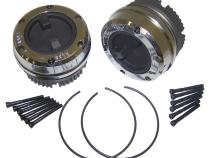 Locking Hub Set for 1974-1991 Jeep SJ, J-Series w/ D44 Front Axle, 19-Spline Hub Crown Automotive