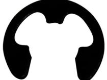 Front Axle Shift Fork Snap Ring for Misc 84-95 for Jeep YJ, XJ, MJ w/ Disconnect Crown Automotive