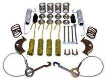 Rear Drum Brake Hardware Kit for Select 1986-95 Jeep Models w/ Dana 44 Rear Axle Crown Automotive