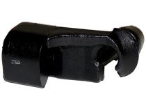 Black Door Latch Rod Clip for Many 81-25 Jeep CJ, YJ, TJ, XJ, MJ, KJ, ZJ, ZG, SJ Crown Automotive