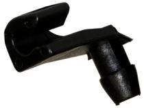 Black Door Latch Rod Clip for Many 81-25 Jeep CJ, YJ, TJ, XJ, MJ, KJ, ZJ, ZG, SJ Crown Automotive