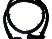 Right Door Weatherstrip for 1997-2006 Jeep TJ Wrangler w/ Half Steel Doors Crown Automotive