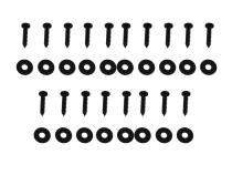 Jeep CJ Wire Mesh Guard Set 6 Pieces 76-86 CJ Powdercoat Black Kentrol