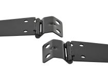 Jeep TJ Hood Hinge Pair 97-06 Wrangler TJ Powdercoat Black Kentrol