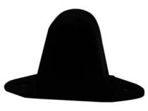 Rear Bump Stop for 1987-1995 Jeep YJ Wrangler, Left or Right, 2-1/8 Inch Tall Crown Automotive