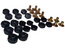 Body Mount Kit for 1987-1995 Jeep YJ Wrangler w/ Steel Body Crown Automotive