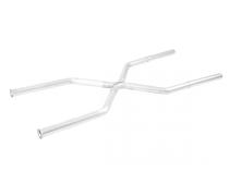 X-Terminator X-Pipe Installation Kit Universal Fit 3 Inch Diameter 24 Inch X 56 Inch Mandrel-Bent Tubing Includes Collectors And U-Bolts Adjustable Cut To Fit Tubing FlowTech