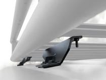 5910013T SRM Roll Bar Mounting Kit Jeep JLU Mount Textured Black 2018-2026 Jeep Wrangler Go Rhino