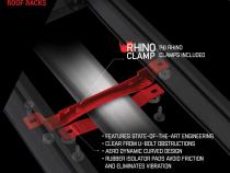 SRM500 Side &amp;amp; Rear Rail Kit for 75 Inch Long Rack Textured Black Go Rhino