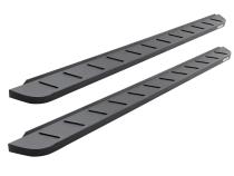 RB10 Running Boards With Mounting Brackets &amp;amp; 2 Pairs of Drop Steps Kit Textured Black 2020-2025 Jeep Gladiator Go Rhino