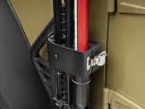 Exterior Jack Mount Textured Black For 2007-2018 Jeep Wrangler JK 2 Door Go Rhino