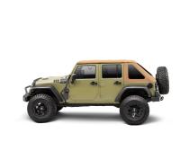 Exterior Jack Mount Textured Black For 2007-2018 Jeep Wrangler JK 2 Door Go Rhino