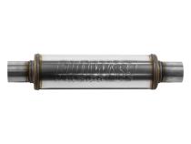 Flow Fx Muffler Flow Fx Muffler 2.25 In/Out Round Body Moderate Sound Stainless Steel Flowmaster