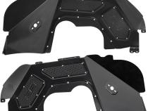 Front Inner Fender Liner w/ Pro Comp LED Rock Lights 2020-Up Jeep Gladiator; 2018-2022 Jeep Wrangler Smittybilt