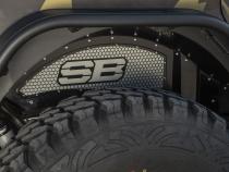 Front and Rear Inner Fender Liner Kit 4d kit 2018-2022 Jeep Wrangler 4 Doors Smittybilt