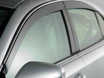 Ventvisor Deflector for 2011-2021 Jeep Grand Cherokee Laredo and More Smoke w/Chrome Trim Low Profile 4 Piece AVS