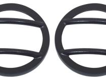 Jeep JK Side Marker Covers Plastic 07-18 Wrangler JK Textured Black Kentrol