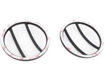 Jeep JK Front Marker Covers Pair 07-18 Wrangler JK Textured Black Kentrol