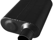 40 Series Chambered Muffler 40 Series Stainless Steel 2.50 Offset In 2.50 Center Out Aggressive Sound Flowmaster