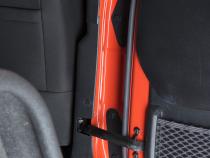 Jeep JK Body Door Hinge Set 8 Pieces 4 Door 07-18 Wrangler JK Textured Black Kentrol