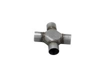 Universal Scavenger X-Pipe Assembly 2.50-Inch Stainless Steel X-Pipe Flowmaster
