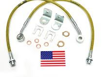 Bulletproof Brake Hose Front 1997-2005 Jeep Wrangler TJ with 4-6 Inch Lift Kit Superlift