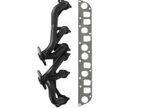Shorty Header Black Painted Fits 2000-2006 Jeep Wrangler Tj 2000-2001 Cherokee 1999-2004 Grand Cherokee With 4.0L L6 Shorty Style Header Black Painted Finish FlowTech