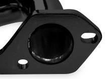 Shorty Headers Black Painted 2007-2011 Jeep Wrangler Jk 2WD/4WD V6-3.8L Tube Size 1-5/8 Inch O.D. Collector O.D 2-1/2 Inch  Black Paint FlowTech