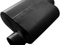 10 Series Delta Force Race Muffler 10 Series Race Muffler 3.00 Offset In 3.00 Center Out Aggressive Sound Flowmaster