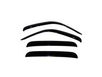 Ventvisor Deflector for 2002-2007 Jeep Liberty Smoke Outside Mount 4 Piece AVS