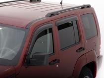 Ventvisor Deflector for 2008-2012 Jeep Liberty Smoke Outside Mount 4 Piece AVS