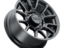Aluminum Wheels 16x8 Gauge 950B Satin Black Multi Spoke 0 Offset 8 on 165.1 Bolt Pattern 125.2 Bore Raceline