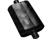 60 Series Delta Flow Chambered Muffler 60 Delta Flow 2.25 Center In 2.25 Offset Out Moderate Sound Flowmaster