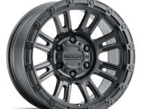 Aluminum Wheels 17x8 Compass 956B Satin Black 30 Offset 5 on 110 Bolt Pattern 72.62 Bore Raceline