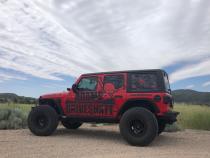 JL Rear 1310 Solid CV Driveshaft 2 Door (Sport - Sahara) Pinion Yoke Style Adams Driveshaft