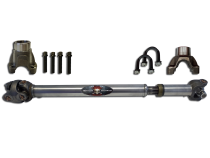 JL Rear 1310 Solid CV Driveshaft 4 Door (Sport - Sahara) Pinion Yoke Style Adams Driveshaft