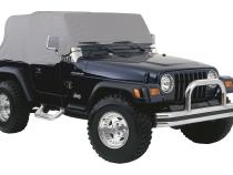 Water Resistant Gray Cab Cover for 92-06 Jeep YJ, TJ Wrangler w/o Unltd. Pkg. RT Off Road