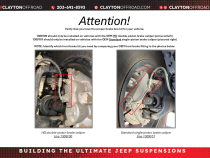 Jeep Front Brake Lines 2018+ JL Clayton Off Road