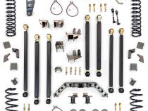 Jeep Wrangler 5.5 Inch Pro Series 3 Link Long Arm Lift Kit W/Rear 5 Inch Stretch 1997-2006 TJ Clayton Off Road