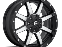 Aluminum Wheels 20X10 Maverick D537 8 On 165.1 Black Machined 125.2 Bore -18 Offset Fuel Off Road Wheels