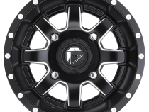 Aluminum Wheels 16X7 Maverick UTV D538 4 On 156 Matte Black Milled 132 Bore 13 Offset Fuel Off Road Wheels