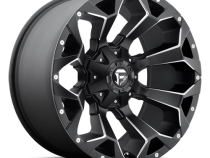 Aluminum Wheels 20X12 Assault D546 5 On 114.3/5 On 127 Matte Black/Milled 78.1 Bore -43 Offset 8 Spoke Fuel Off Road Wheels