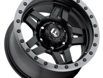 Aluminum Wheels 17X8.5 Anza D557 6 On 139.7 Matte Black 108 Bore -6 Offset 5 Spoke Fuel Off Road Wheels