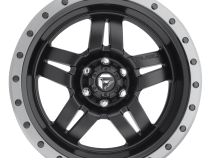 Aluminum Wheels 17X8.5 Anza D557 6 On 139.7 Matte Black 108 Bore -6 Offset 5 Spoke Fuel Off Road Wheels