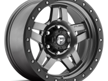 Aluminum Wheels 18X9 Anza D558 6 On 139.7 Matte Gunmetal Gray 106.1 Bore 19 Offset 5 Spoke Fuel Off Road Wheels