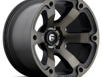Aluminum Wheels 20X9 Beast D564 6 On 135 Matte Black/Machined Dark Tint 87.1 Bore 20 Offset 6 Spoke Fuel Off Road Wheels