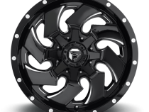 Aluminum Wheels 18X9 Cleaver D574 5 On 114.3/5 On 127 Gloss Black/Milled 78.1 Bore -12 Offset 8 Spoke Fuel Off Road Wheels